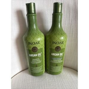 INOAR Argan Oil System hydrating and smoothing Shampoo &‎ conditioner 1 Liter